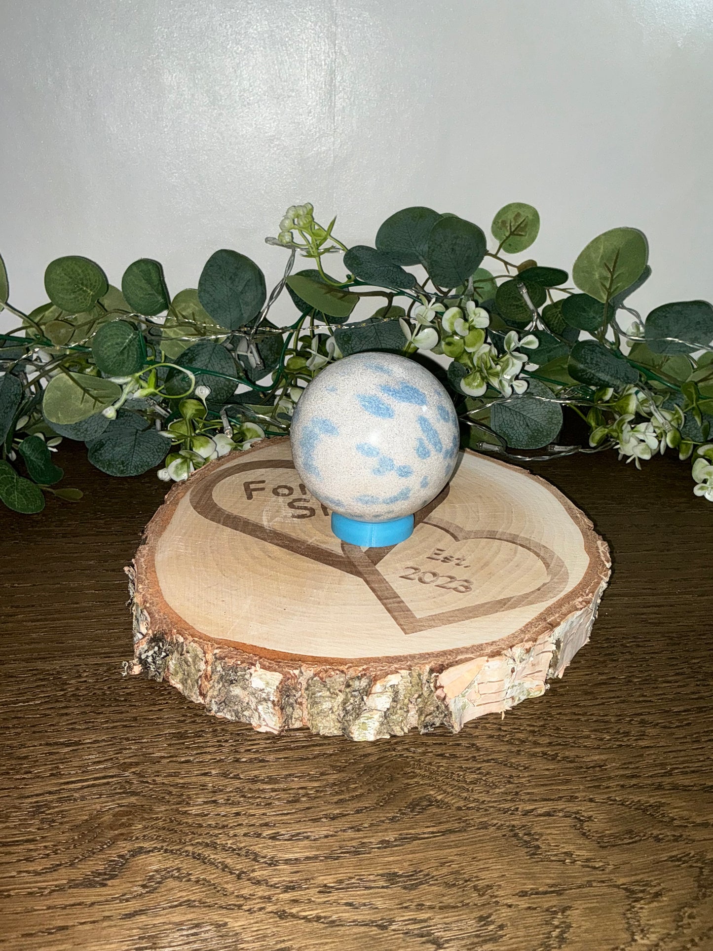 Blue Spinel Sphere 659g