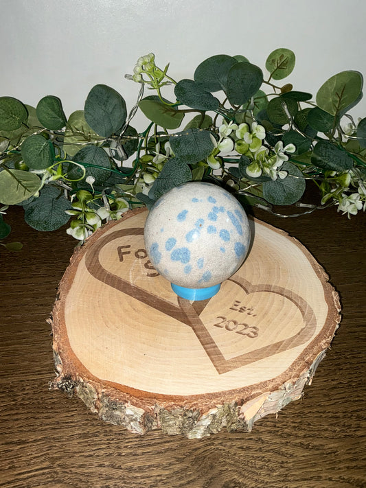 Blue Spinel Sphere 659g