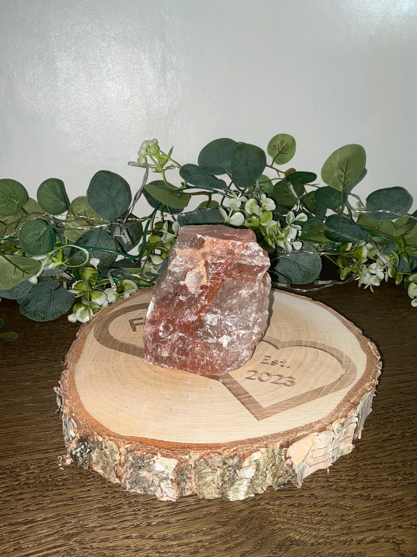 Red Hematoid Quartz Raw (Fire Quartz) 617g