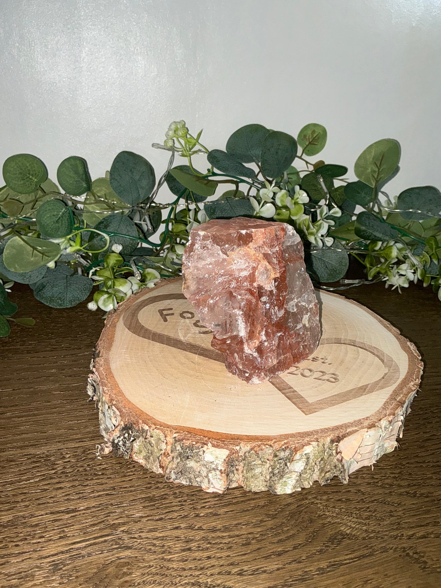 Red Hematoid Quartz Raw (Fire Quartz) 617g