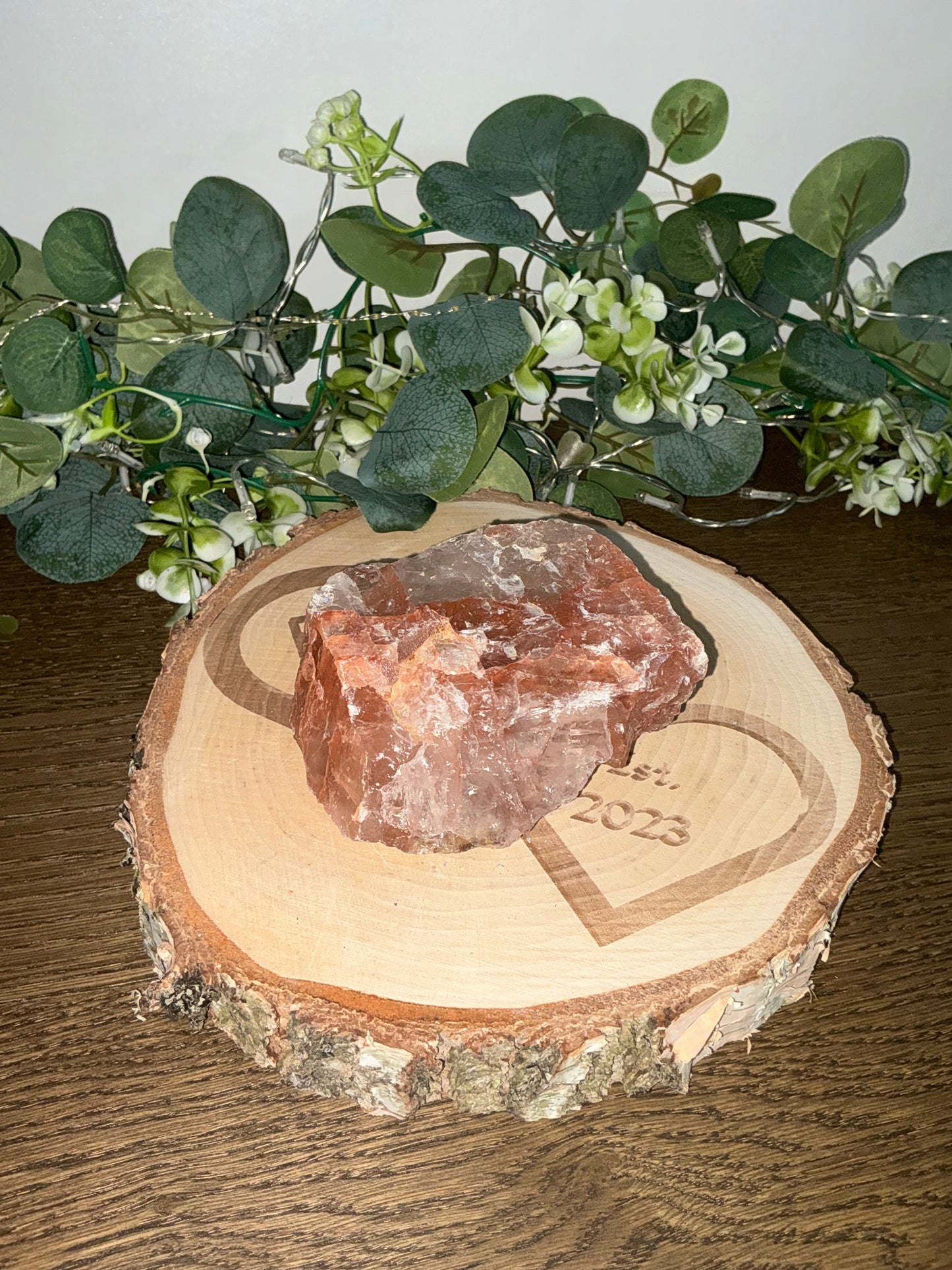 Red Hematoid Quartz Raw (Fire Quartz) 617g