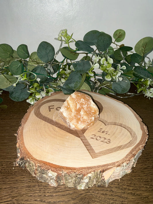 Orange Calcite Raw 292g