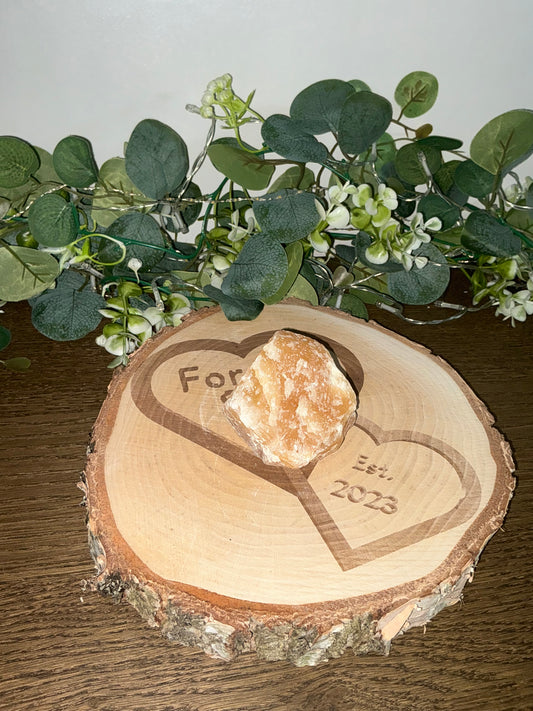 Orange Calcite Raw 292g