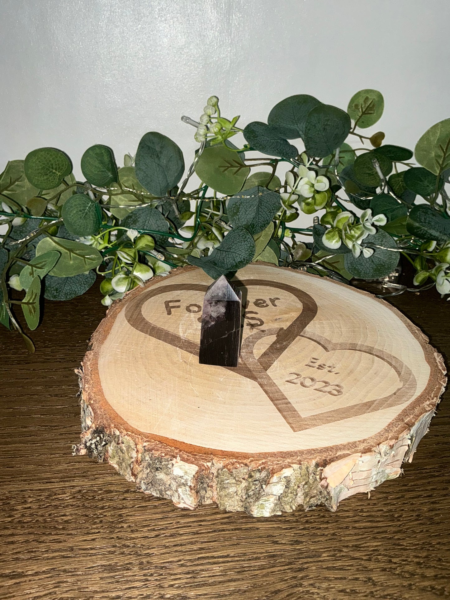 Gem Lepidolite Tower 36g