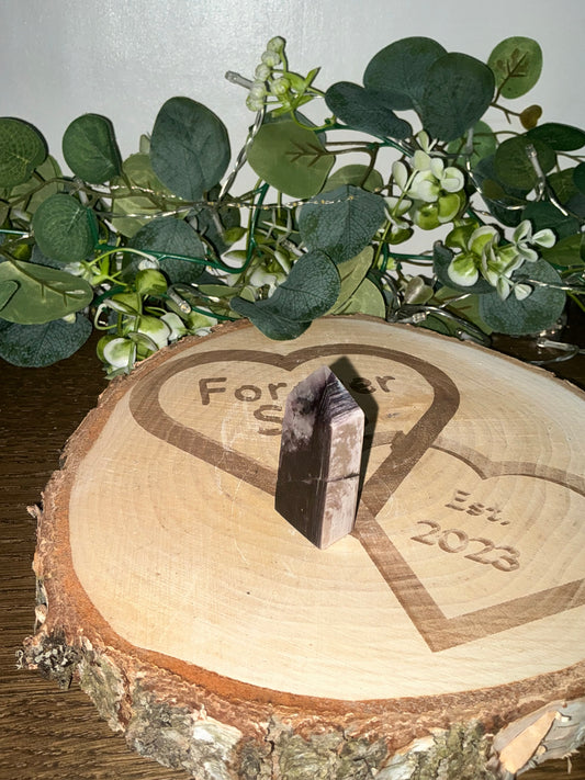 Gem Lepidolite Tower 36g