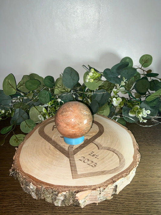 Peach Moonstone Sphere 456g