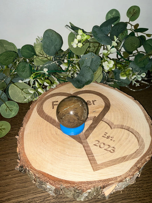 Moss Agate Sphere 149g