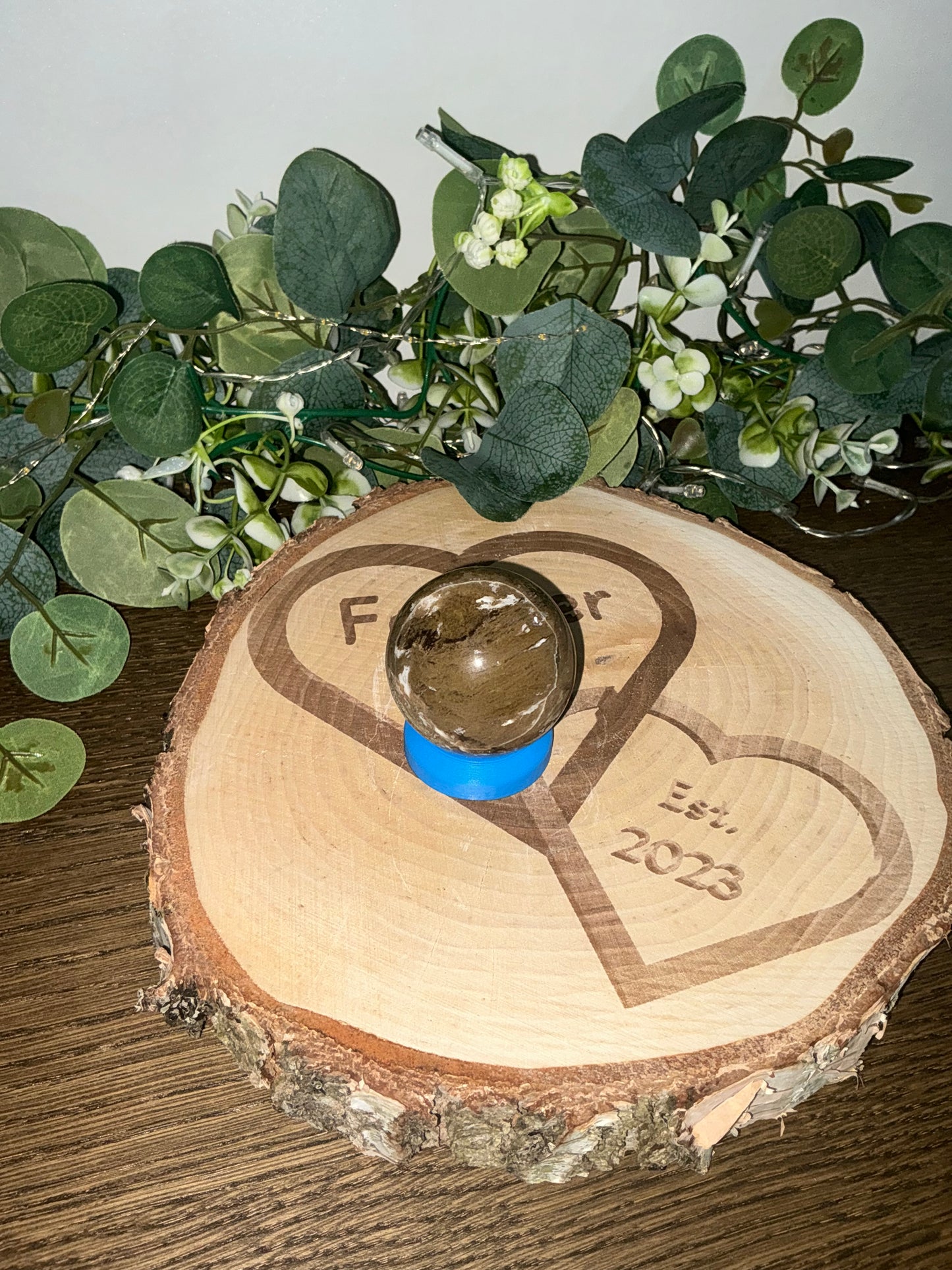 Moss Agate Sphere 149g