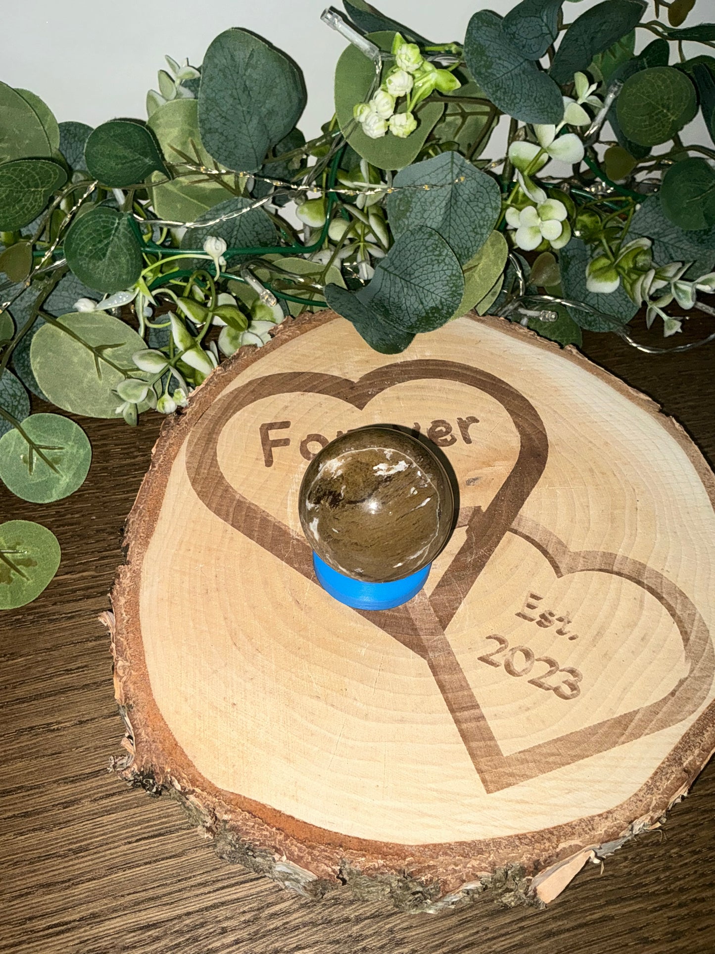 Moss Agate Sphere 149g