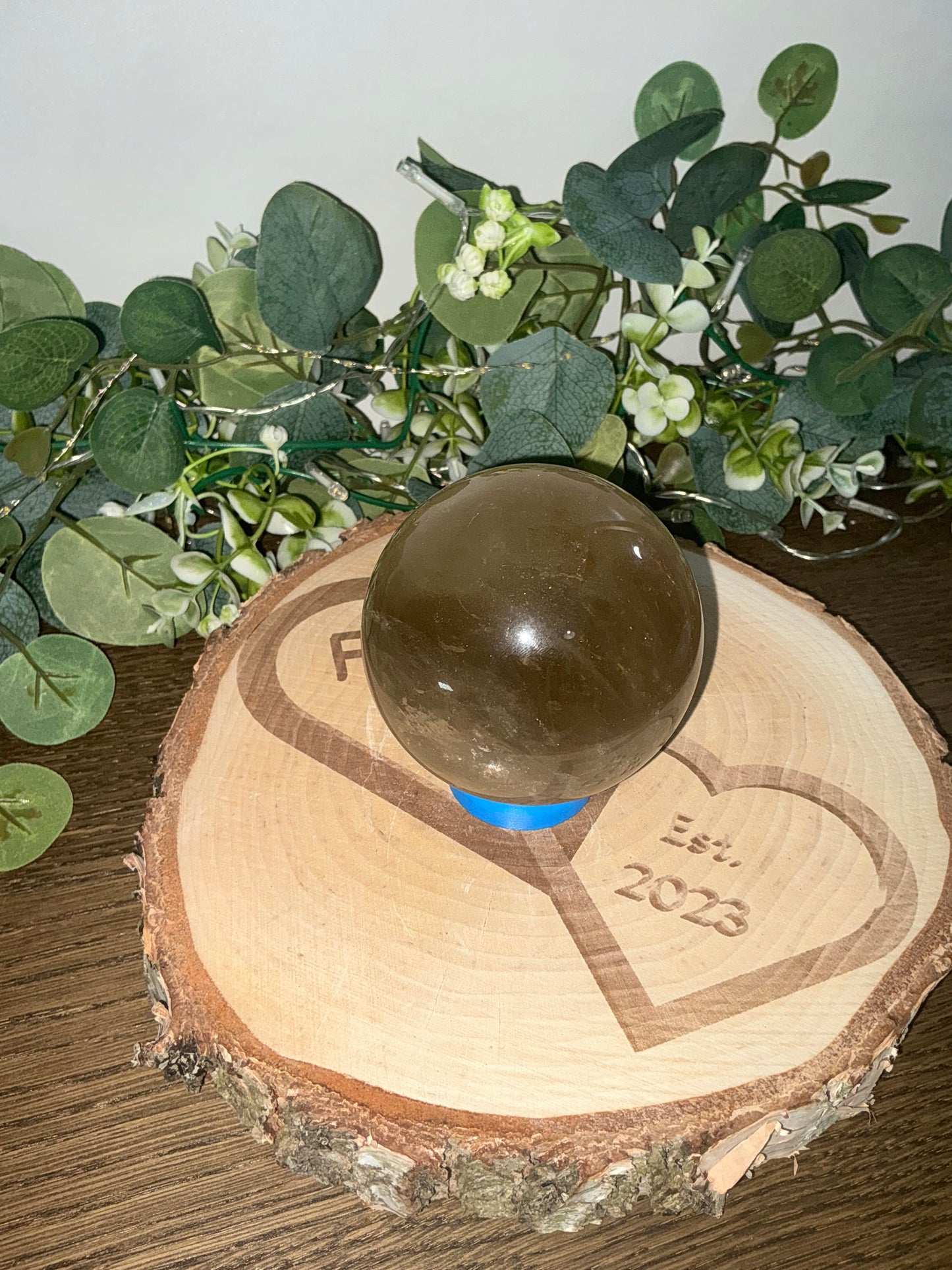 Smokey Citrine Sphere 742g