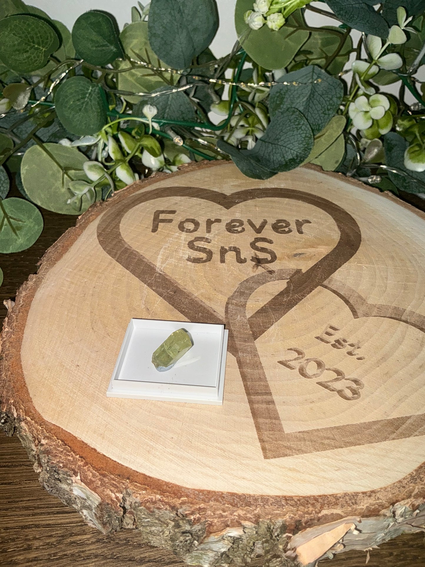 Green Apatite in case 5g