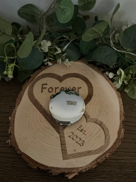 Laser Engraved Pocket Mirror