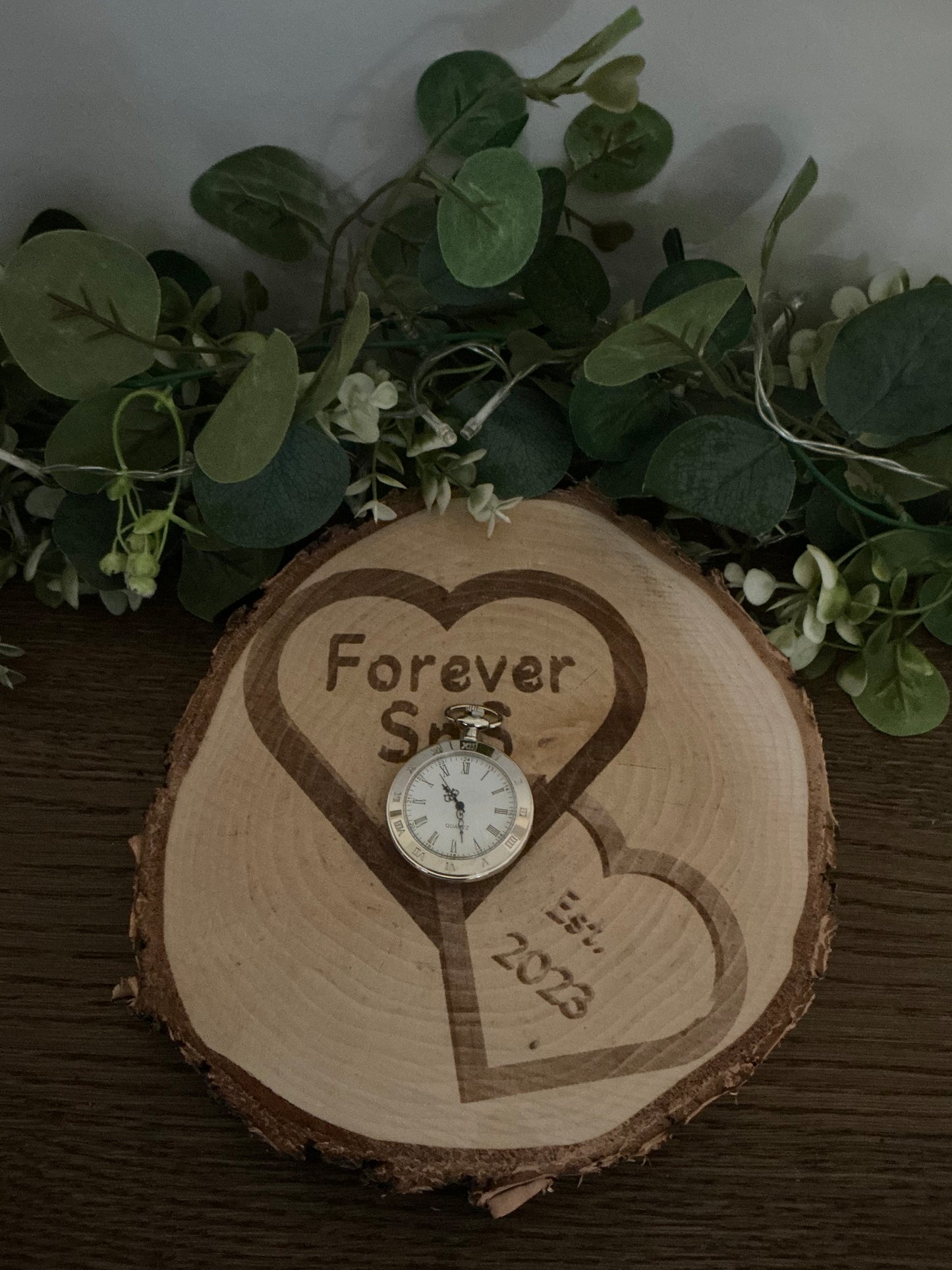 Pocket Watch with gift box & chain