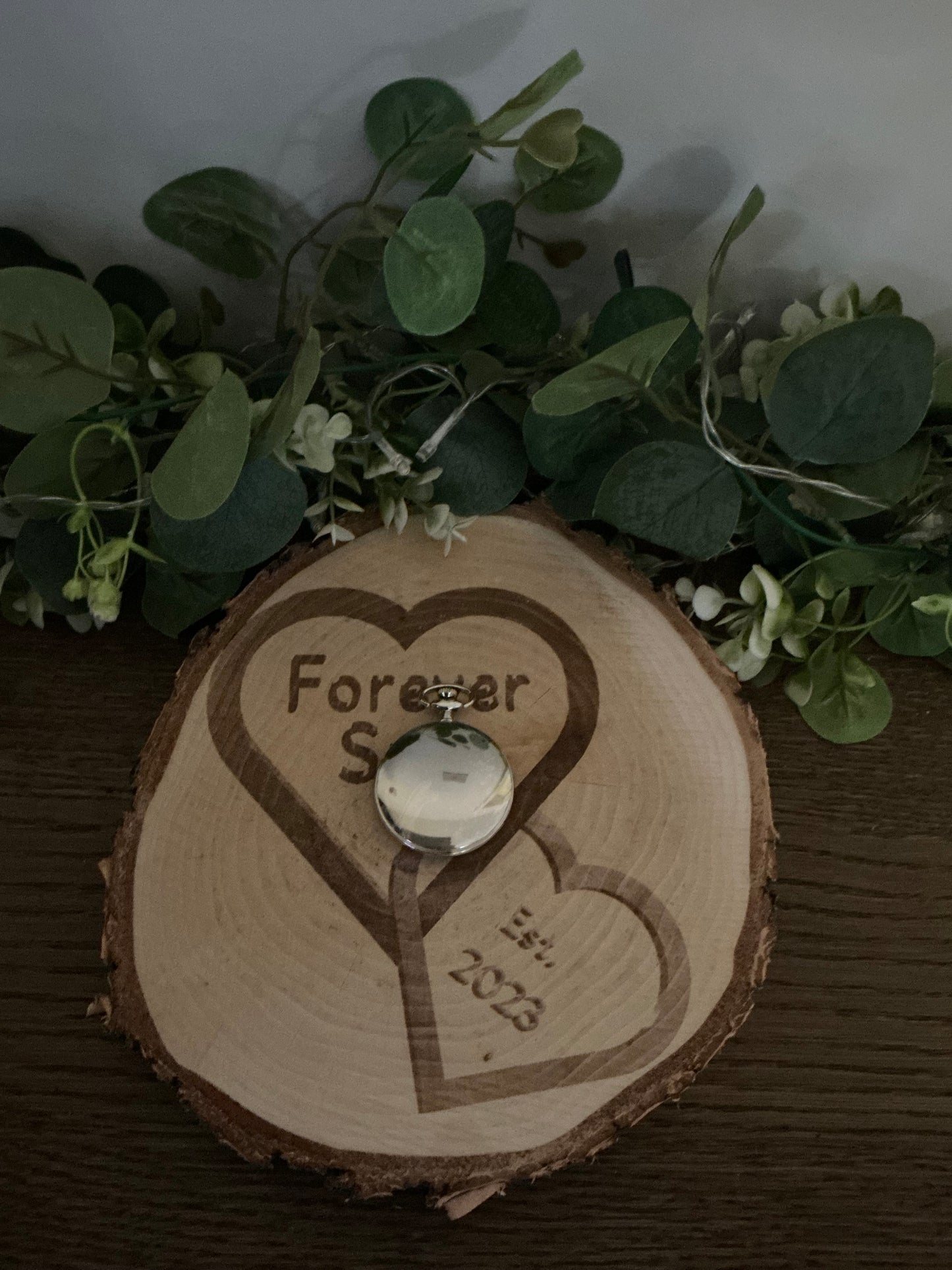 Pocket Watch with gift box & chain