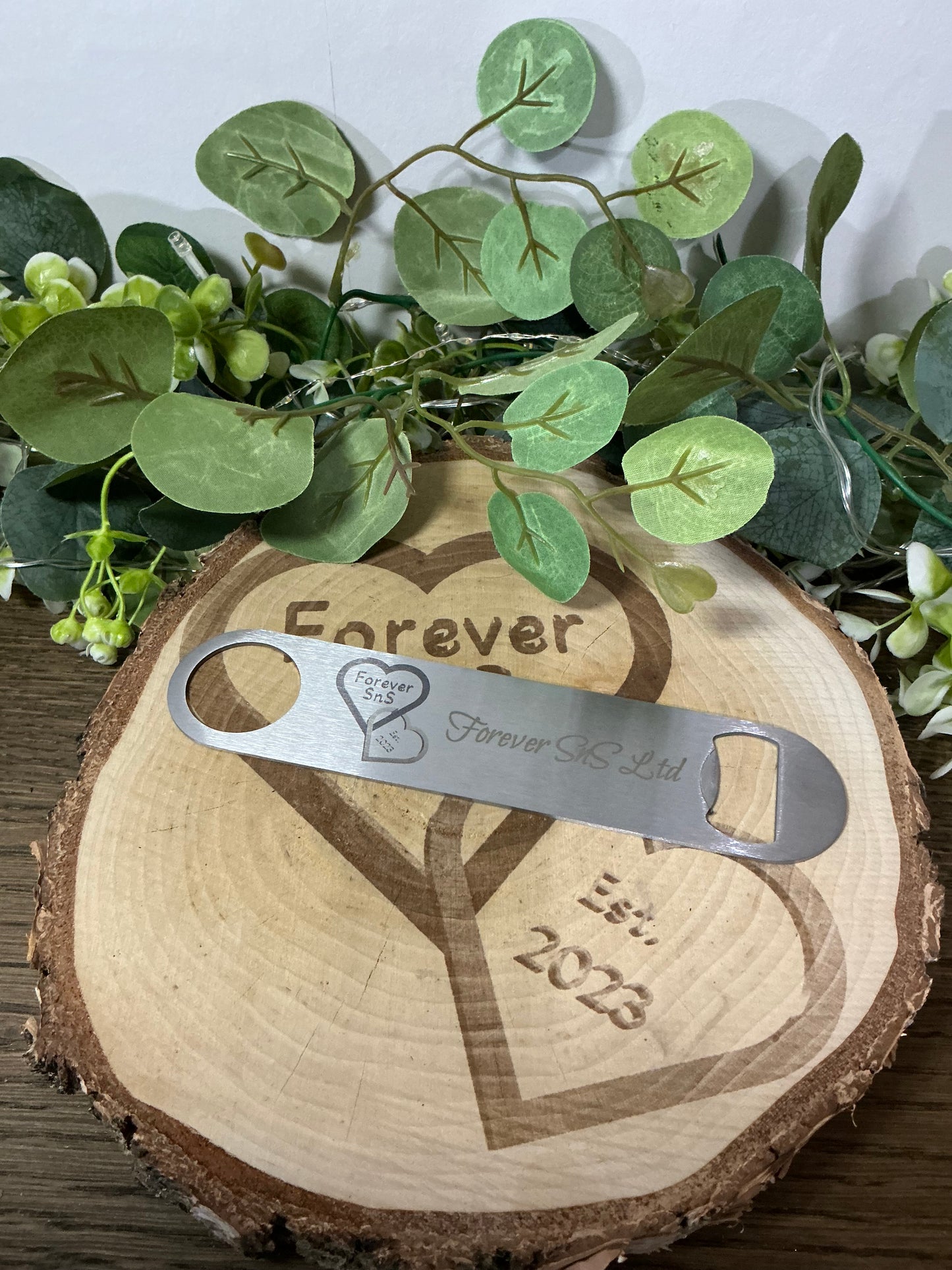 Personalised Stainless Steel Bottle Opener