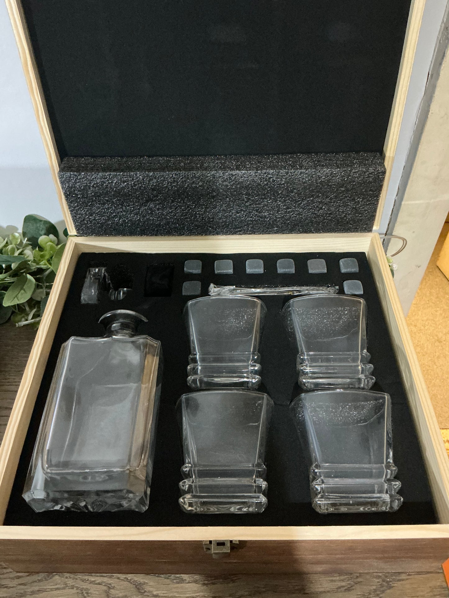 Personalised Whisky Decanter Set