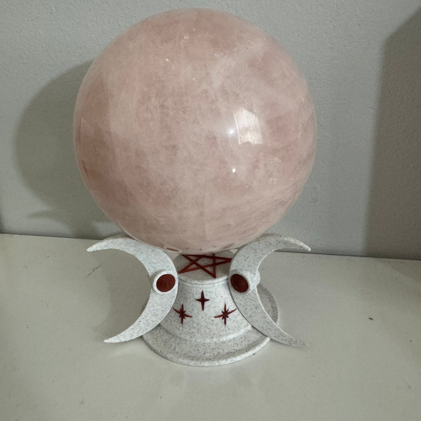 Extra Large Rose Quartz Sphere 2072g