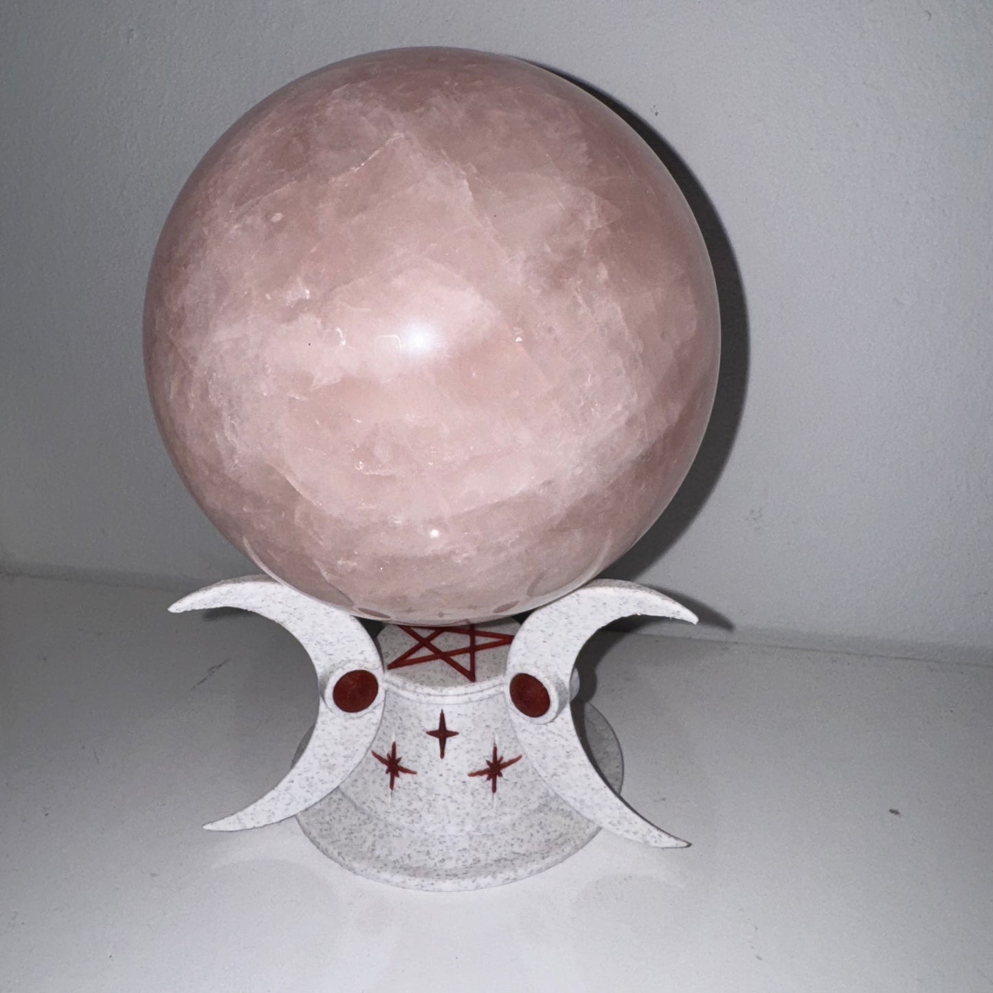 Extra Large Rose Quartz Sphere 2072g